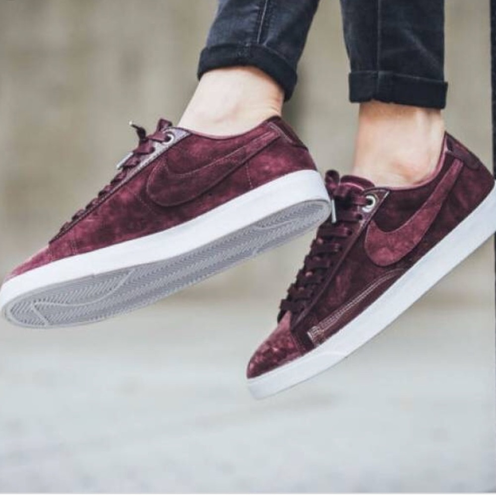 NWT Nike Blazer Low LX Burgundy WMNS - Picture 4 of 8